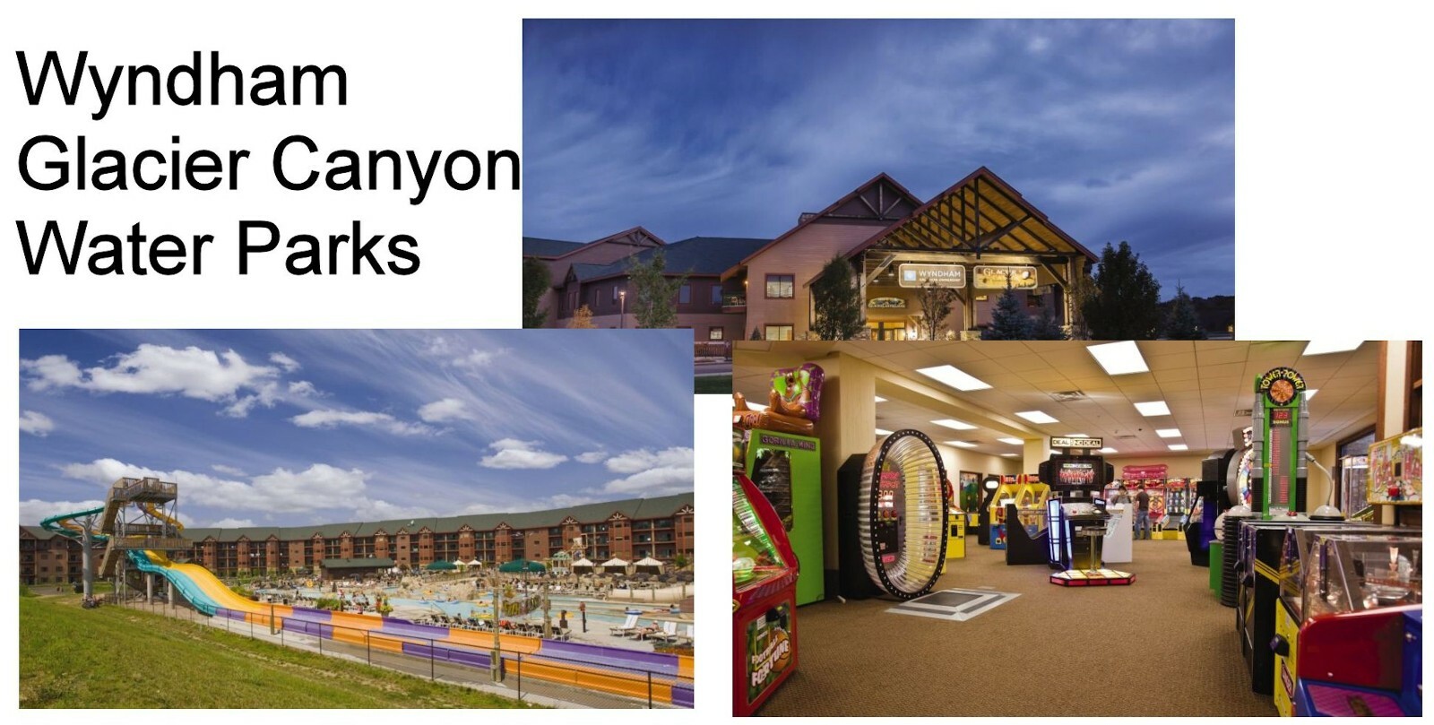 Wisconsin Dells Wyndham Glacier Canyon, 1 BR, 9/18-9/21 (flexible), 4 passes