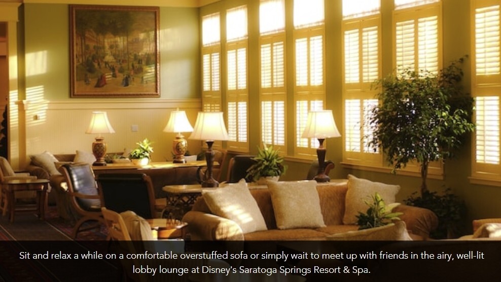 Disney’s Saratoga Springs Resort