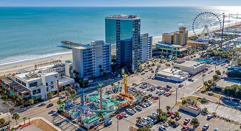 Myrtle Beach SeaGlass Tower Oceanfront Condo 1BR Deluxe Jul 5-9 2026 (4 Avail)