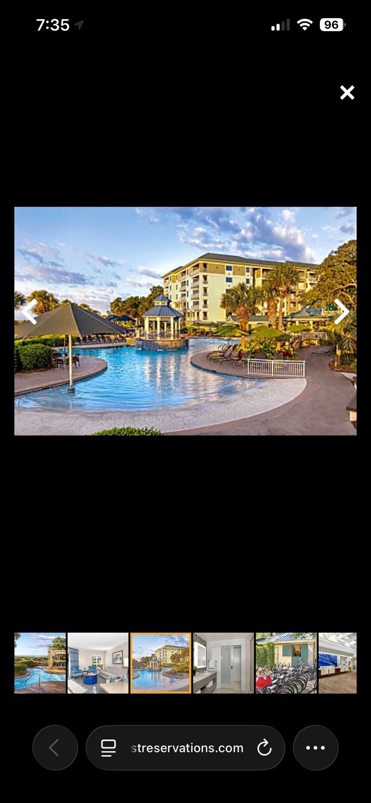 7 nights Hilton Head Island Marriott Barony Bay Garden View August 9-16 2026