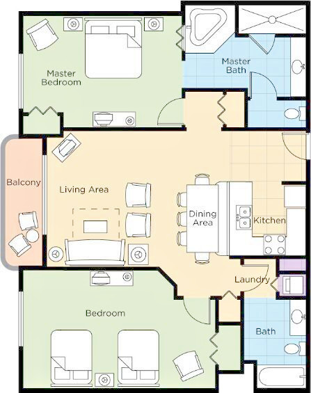 WYNDHAM OCEAN WALK DAYTONA BEACH * AUG 30-SEP 4 * 2 BR DLX SLEEPS 8 * 5 NIGHTS