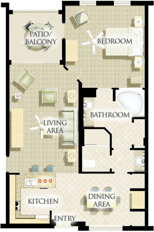 THANKSGIVING AT HARBORSIDE AT ATLANTIS!! 1 BR Premium Villa (20 – 27 Nov 2026)