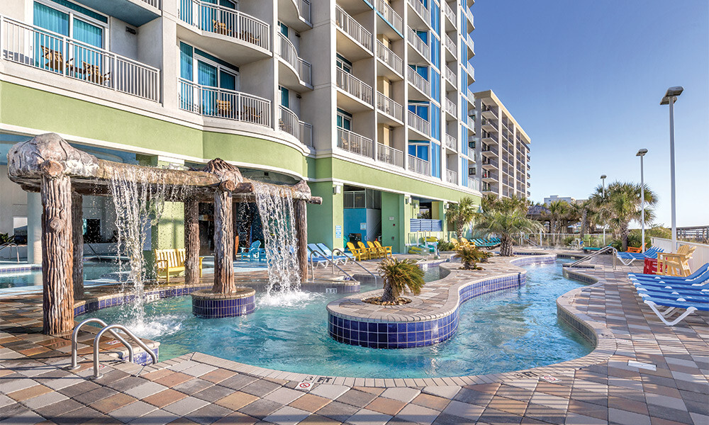 WYNDHAM TOWERS ON THE GROVE MYRTLE BEACH, 1BR OCEAN FRONT SLEEPS 4, 7 NTS 8/9-16
