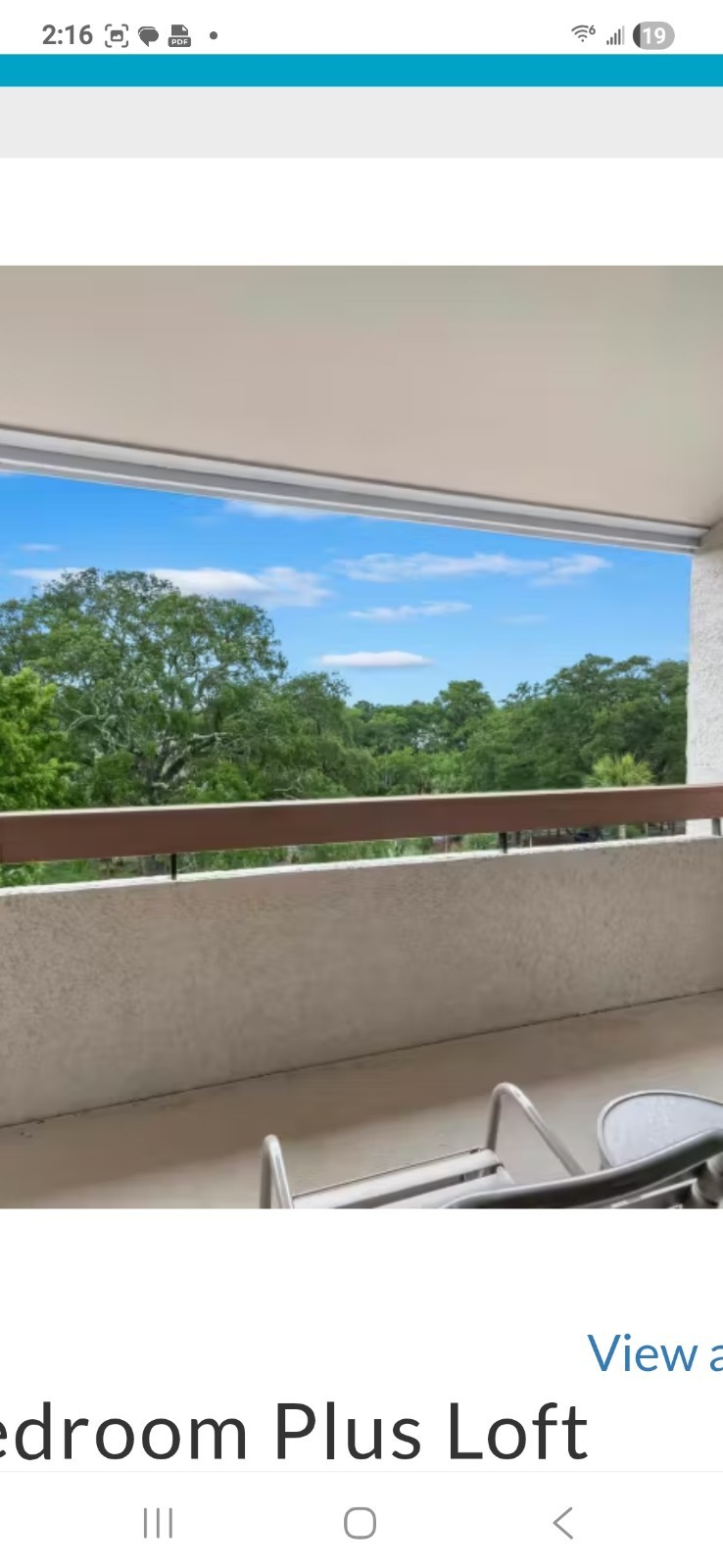 Hilton Head Island 1 Bedroom Plus Loft Villa Vacation Rental, Sleeps 6, 1 Bath