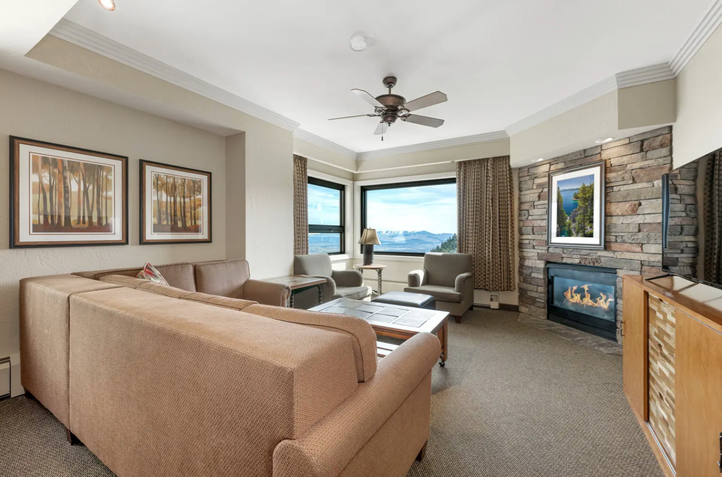 2 bedroom vacation condo South Lake Tahoe – The Ridge Resort 3/6-13, 2026
