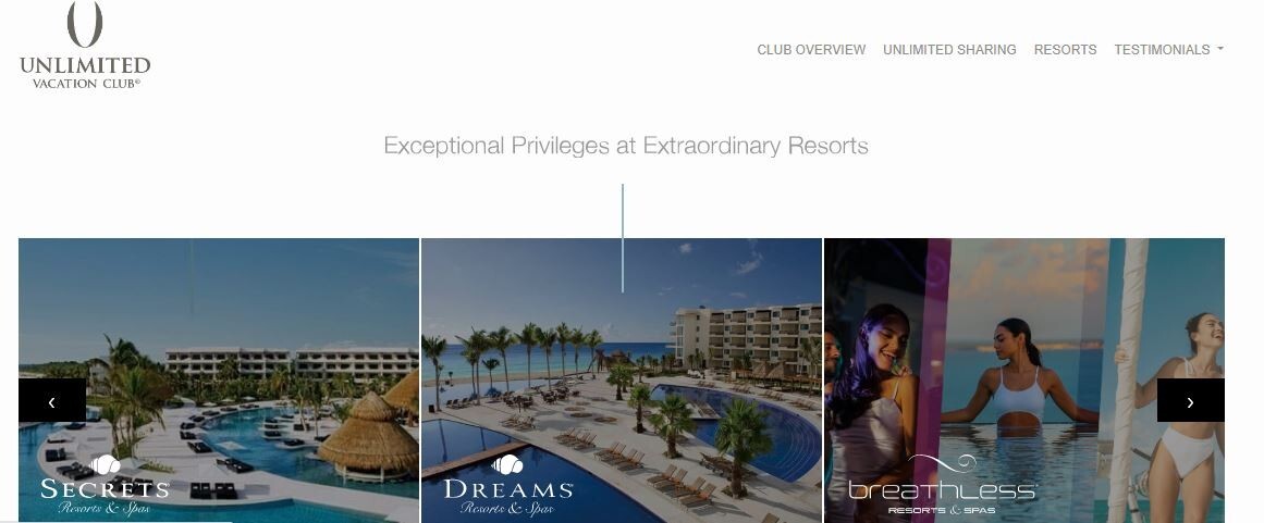 Unlimited Vacation Club GoldPlus Membership All inclusive