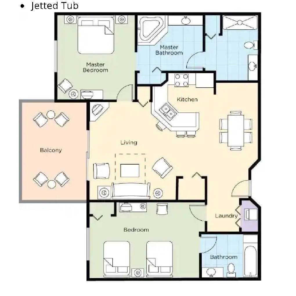 Club Wyndham Bonnet Creek (Orlando, FL) 2BR/2BA Aug 6-10, 2026 (4 nites)
