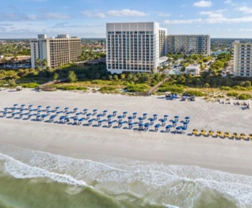 🌴Marriott Crystal Shores Marco Island Beachfront Rental 2BD/2BA Aug 14-21, 2026