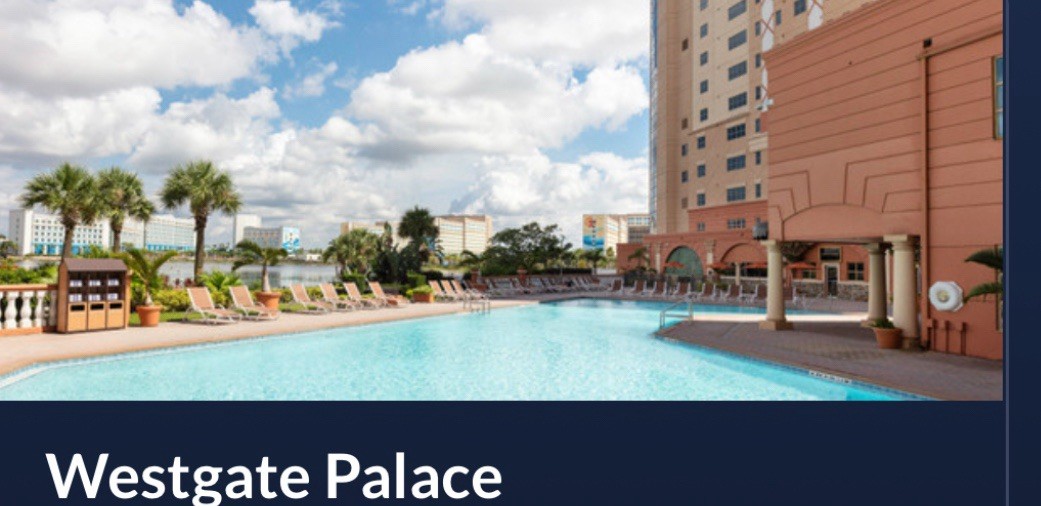 Westgate Palace Resort Hotel Lodging Stay in Orlando, Florida, United States