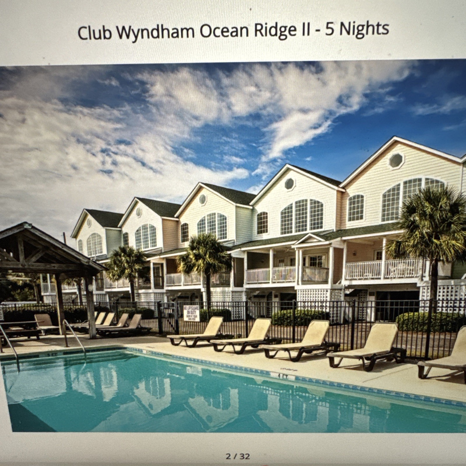 Club Wyndham Ocean Ridge II – Edisto Island, SC