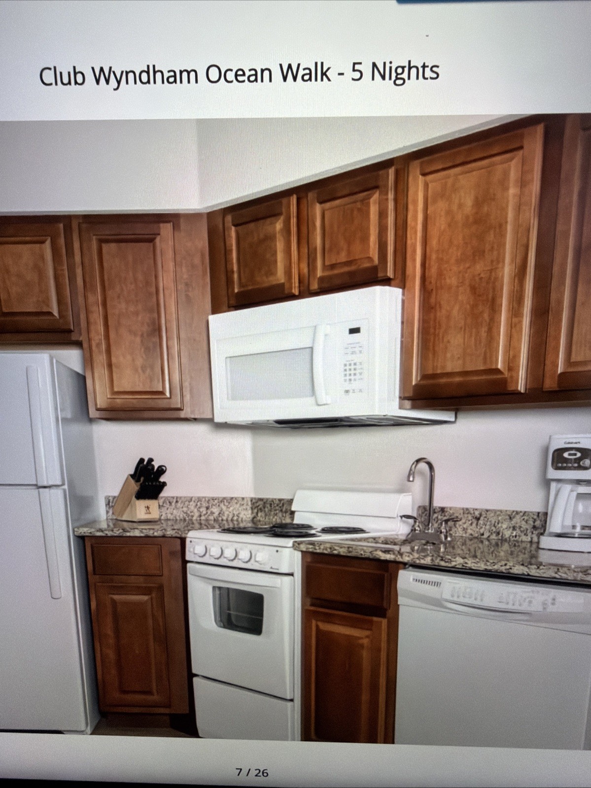 1 BDRM 1 Week, Daytona Beach, FL Club Wyndham Ocean Walk