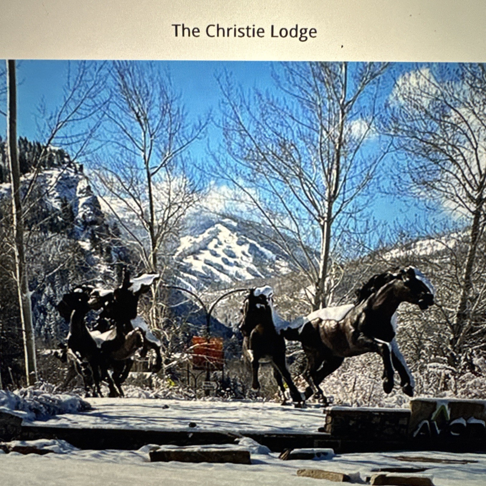 The Christie Lodge – Avon, Colorado 3 Bedroom