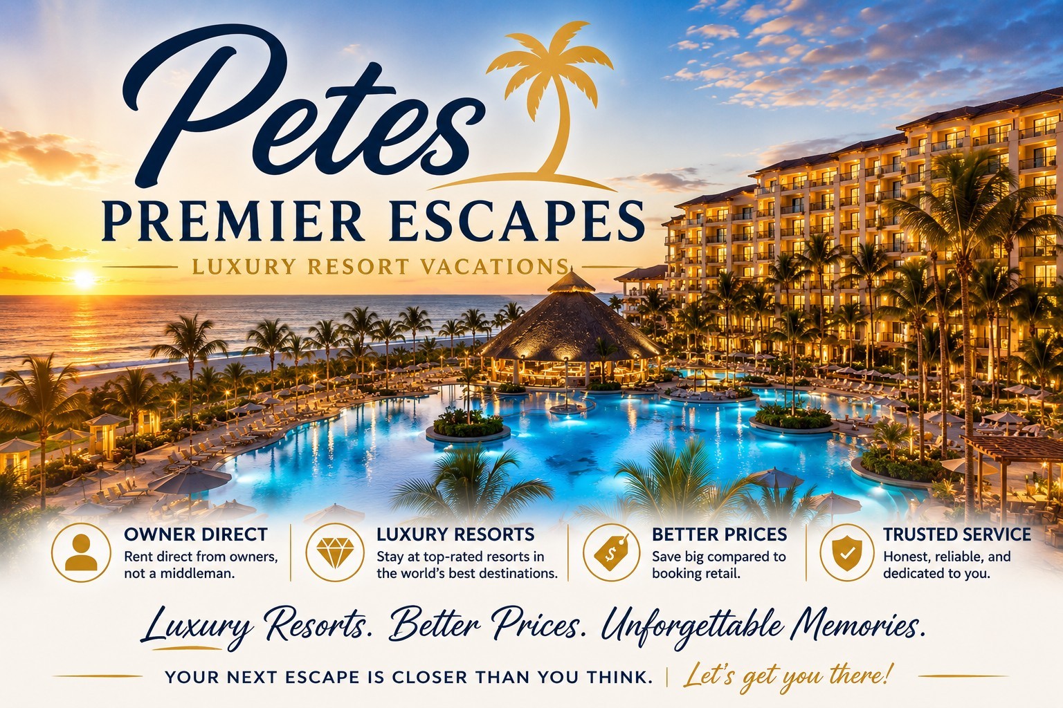 Grand Mayan Nuevo Vallarta | Master | 1BR & 2BR Suites 8D 7N nights (PM Dates)