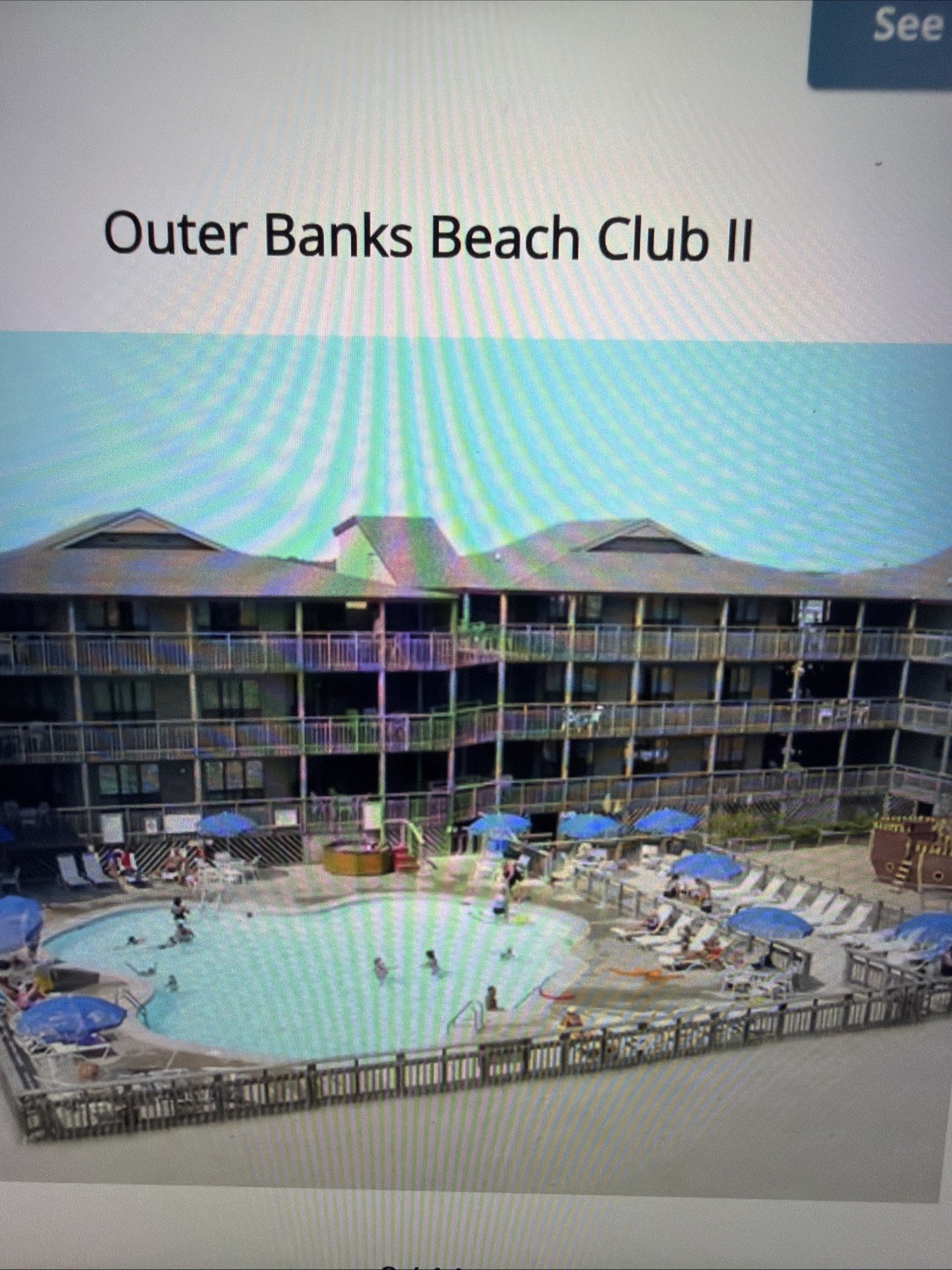 2 BDRM One Week, NC Outer Banks Beach Club II