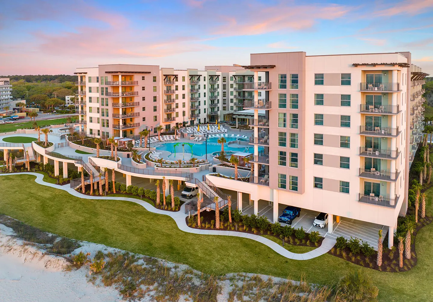 HI Myrtle Beach Oceanfront Resort S.C. Vacation Rental 1/2 BDRM 2026-2027
