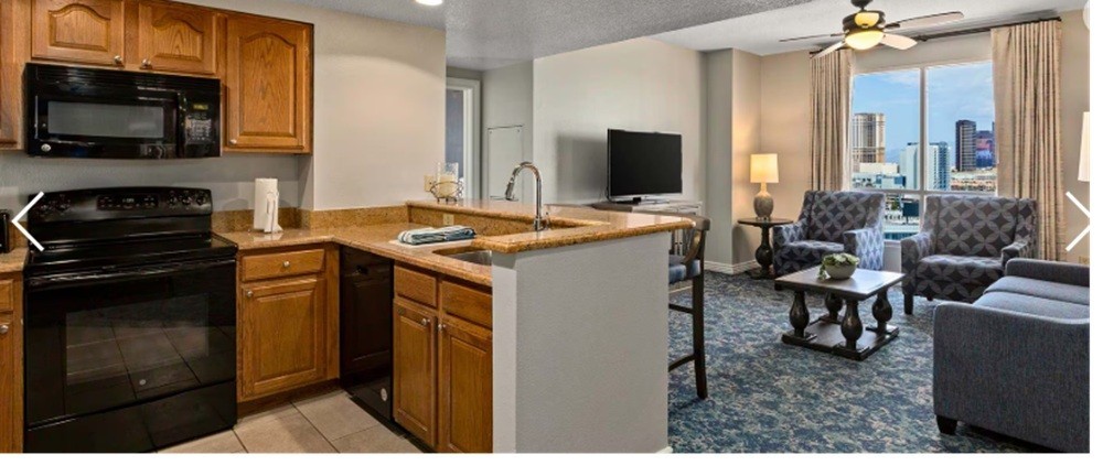 Wyndham Grand Desert, Las Vegas, 2BR Deluxe, Sleeps 8, 6N, July 26-31.