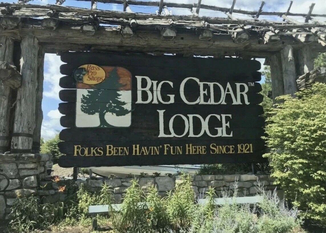 Big Cedar Wilderness Club 1 Bedroom Lodge July 2 – July 10 2026 ** JULY 4 **