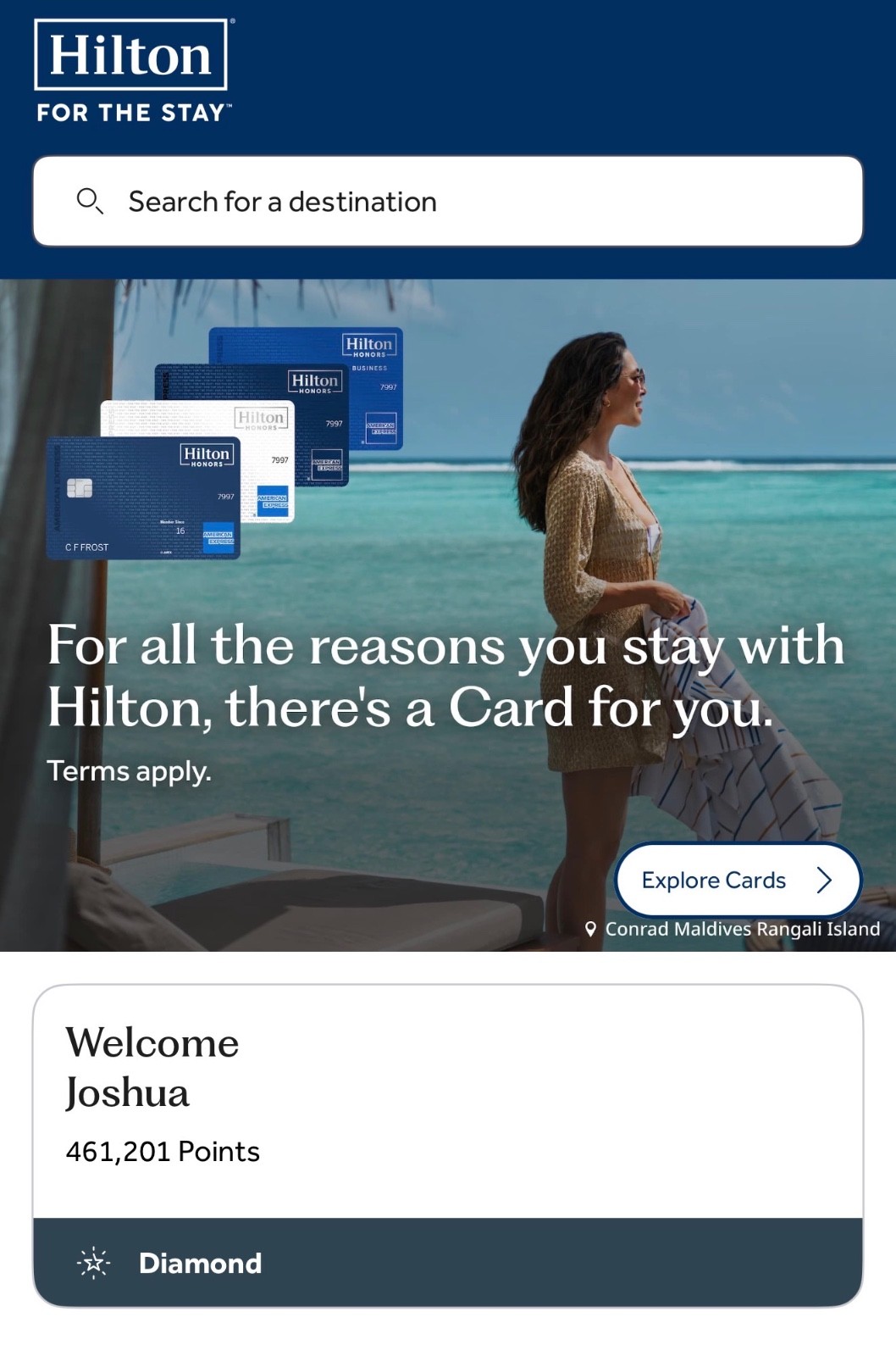 Hilton Honors Points – 400,000 Points Available