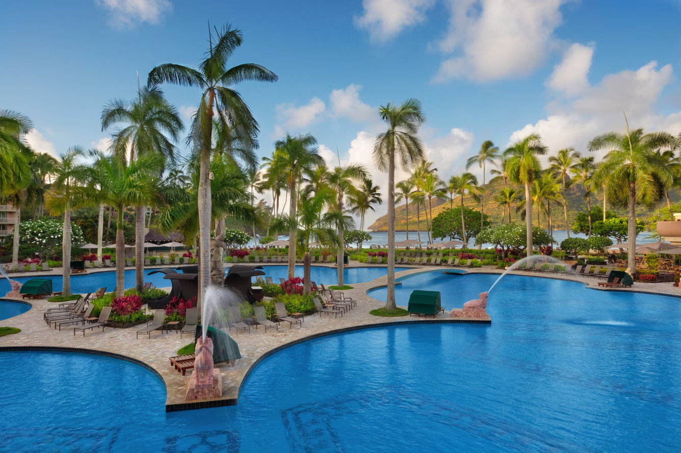 Marriott Kauai Beach Club Hawaii Resort PARLOR VILLA 7 Nights ANY YEAR Hotel