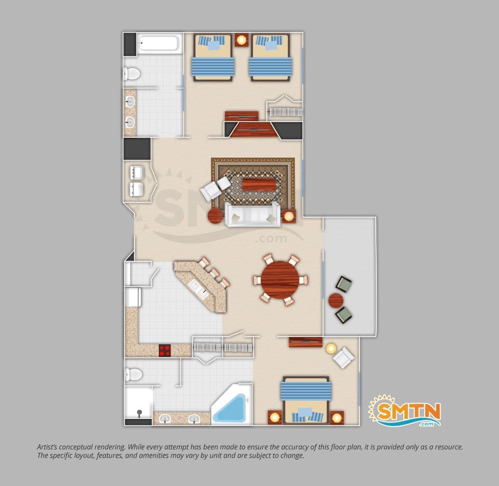 Aug 10-12: 2BR Prez Condo for 8 @ Wyndham Great Smokies Lodge Wilderness + SOAKY