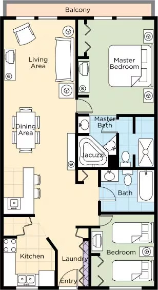 Club Wyndham Sea Gardens Pompano Beach, FL | 2 BR Deluxe | 2 NIGHTS | 7/24-7/26