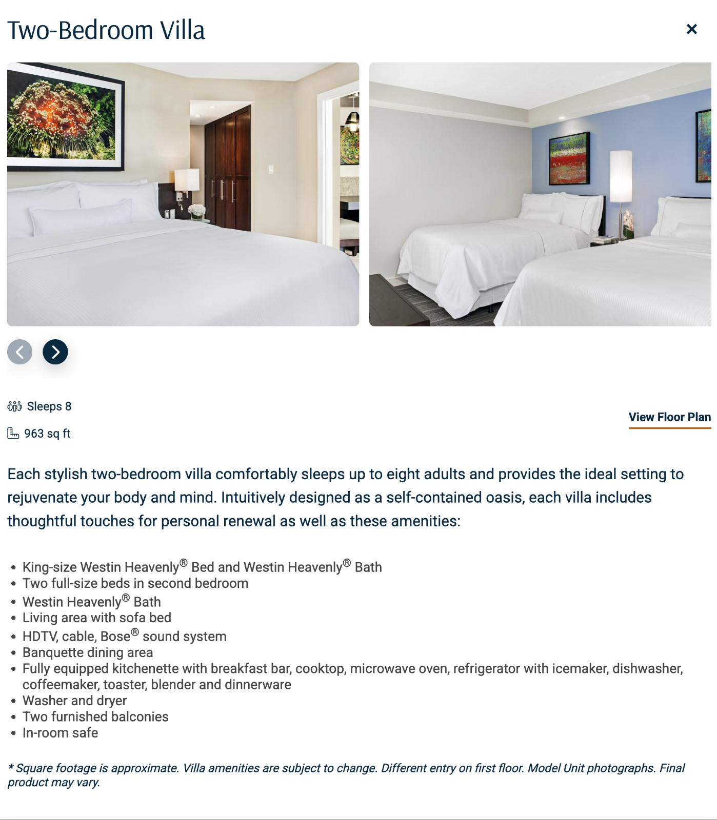 Westin St. John Resort Villas – St. John, USVI 9/11/26-9/14/26, 4 Days/3 Nights