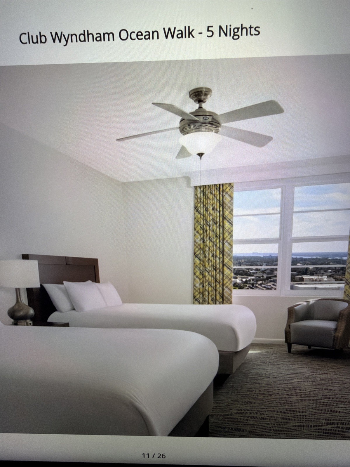 1 BDRM 1 Week, Daytona Beach, FL Club Wyndham Ocean Walk