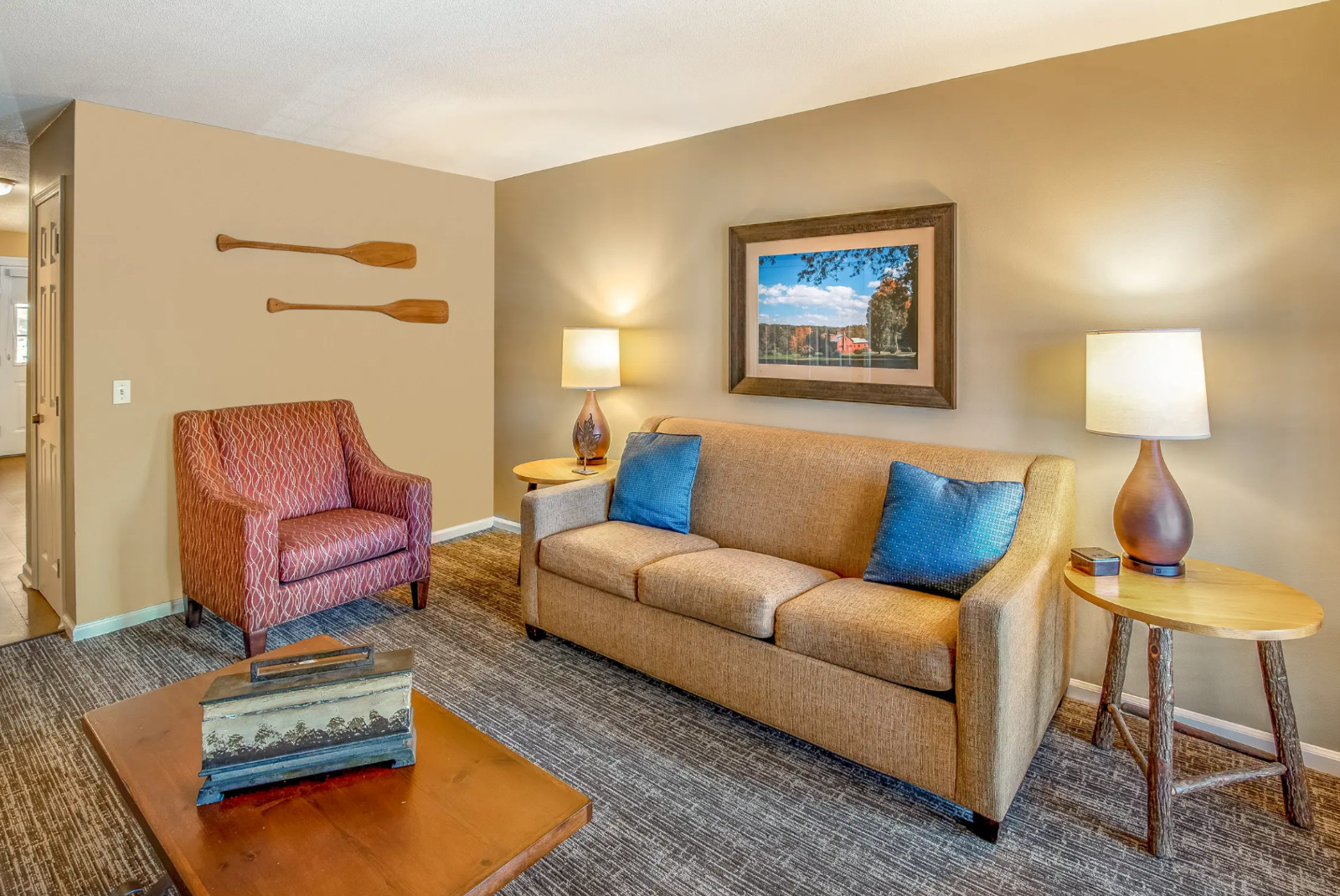 Oak n’ Spruce Resort ~ South Lee MA ~ 1BR Sleeps 4~7Nts ~ Weekly Rental 2024/25