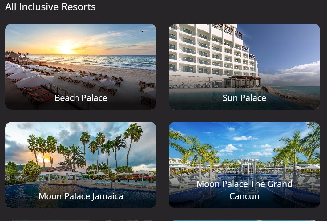 Grand Moon Palace Vacation – All Inclusive Resort – 5 Star