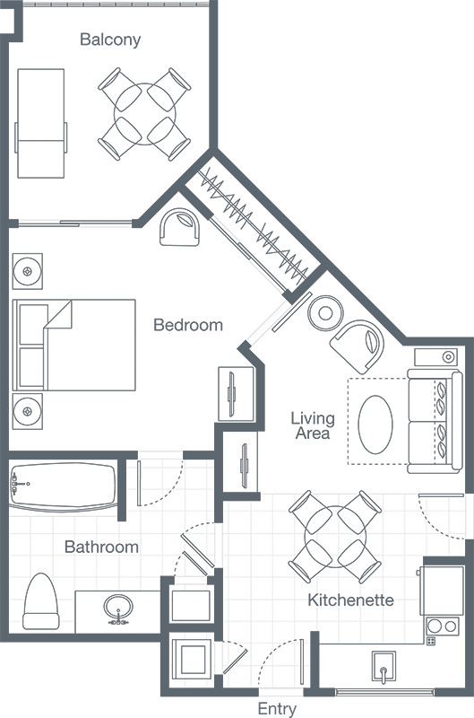 The Westin Mission Hills Resort Villas, Palm Springs. One Bedroom Villa