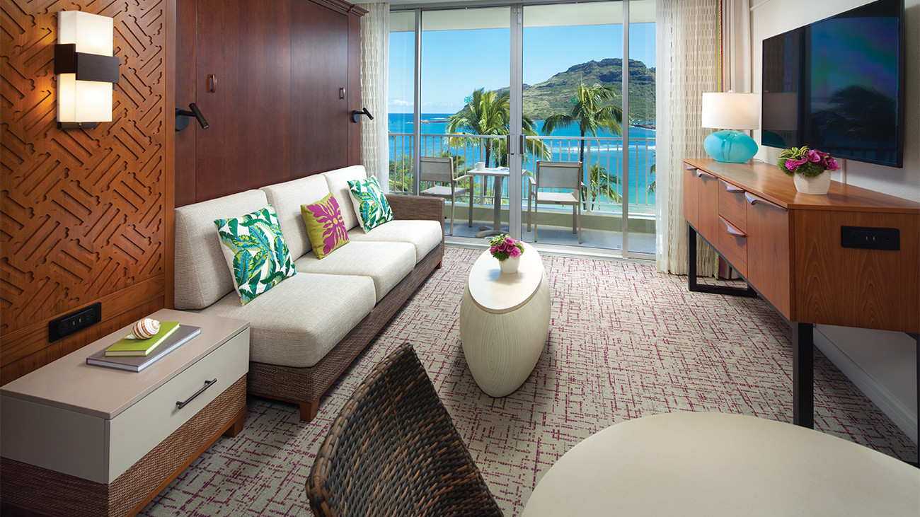 Marriott Kauai Beach Club Resort 1 Bedroom Unit Ocean Front Resort