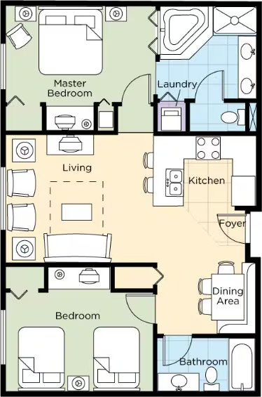 Labor Day Weekend Las Vegas 2BR Deluxe Wyndham Grand Desert Resort Sep 4-6 2026