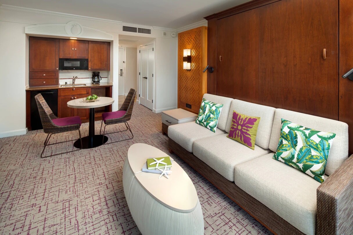 July – Marriott Kauai Beach Club, OceanView w/Kitchenette 2bd/2ba