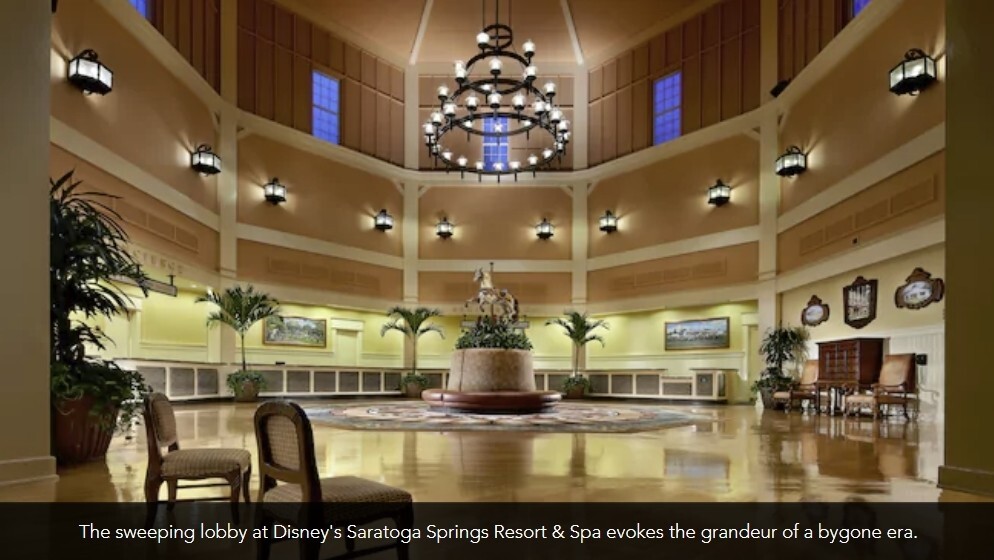Disney’s Saratoga Springs Resort