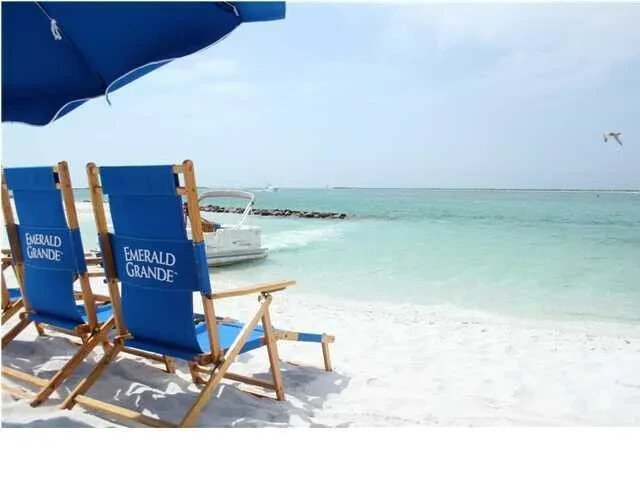 VACATION CONDO RENTAL EMERALD GRANDE DESTIN FLORIDA BEACH RESORT NO FEES!!