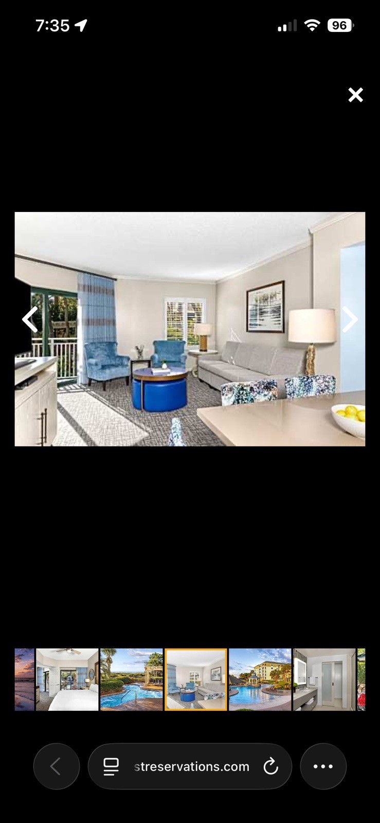 7 nights Hilton Head Island Marriott Barony Bay Garden View August 9-16 2026