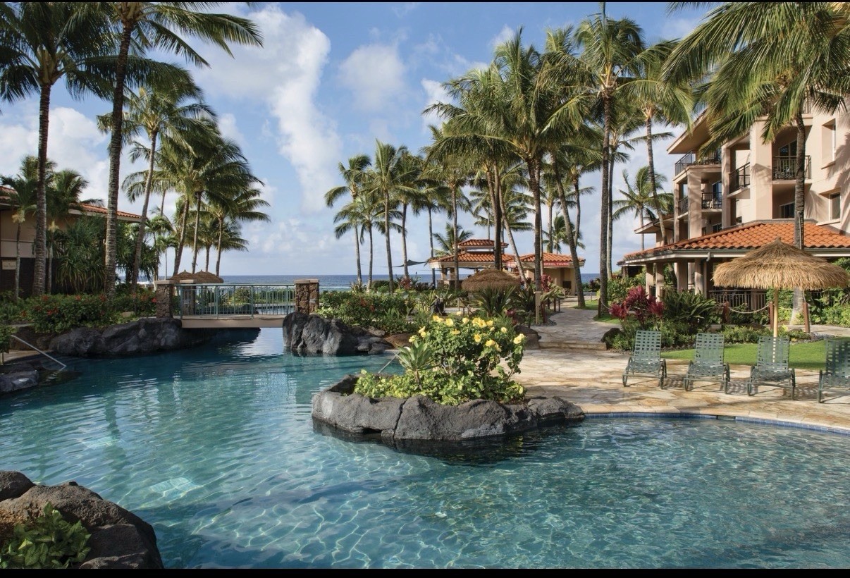 Marriott Waiohai Beach Club Kauai 7 nights rental 8/29-9/5/26 2br/2ba villa