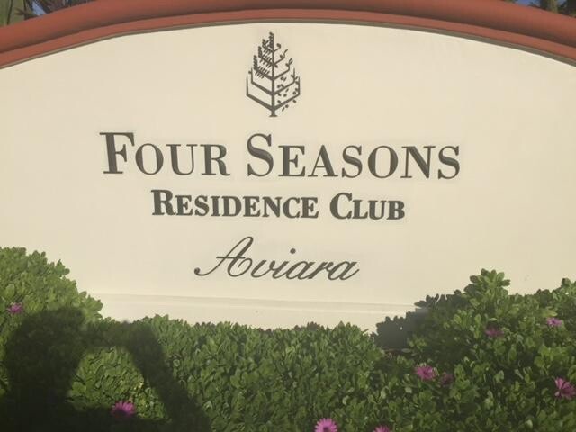 AVIARA Four Seasons Residence 7 nights September 6-13, 2026