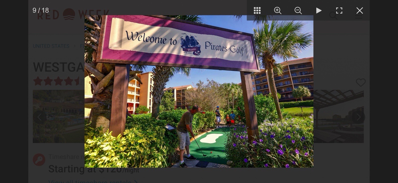 Westgate Resort Timeshare with Attractions and Lakefront Views. Nov 21-28 2-BR
