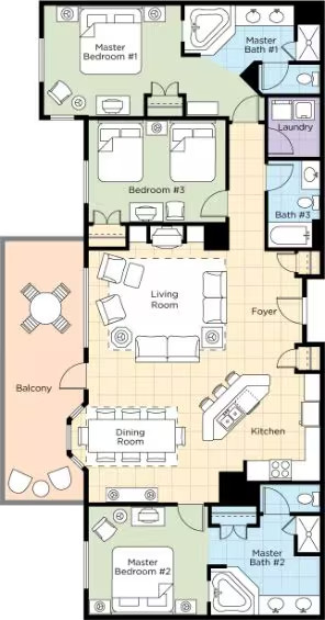 Wyndham Glacier Canyon Wilderness Waterpark- Aug 21-24 -3 bedroom presidential