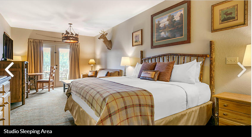 Wilderness Club Big Cedar Ridgedale MO 2-bedroom lodge – 3 nights 10/12-10/15