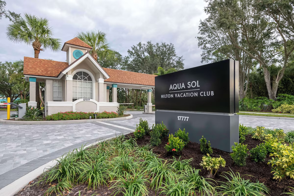 Welcome to a Hilton Vacation Club, Aqua Sol Phase II, Winter Garden, FL