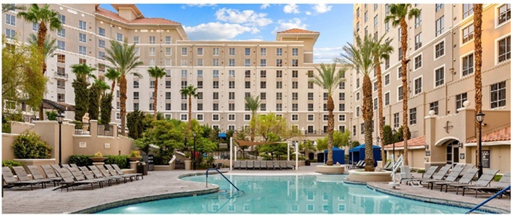 Wyndham Grand Desert, Las Vegas, 2BR Deluxe, Sleeps 8, 6N, July 26-31.