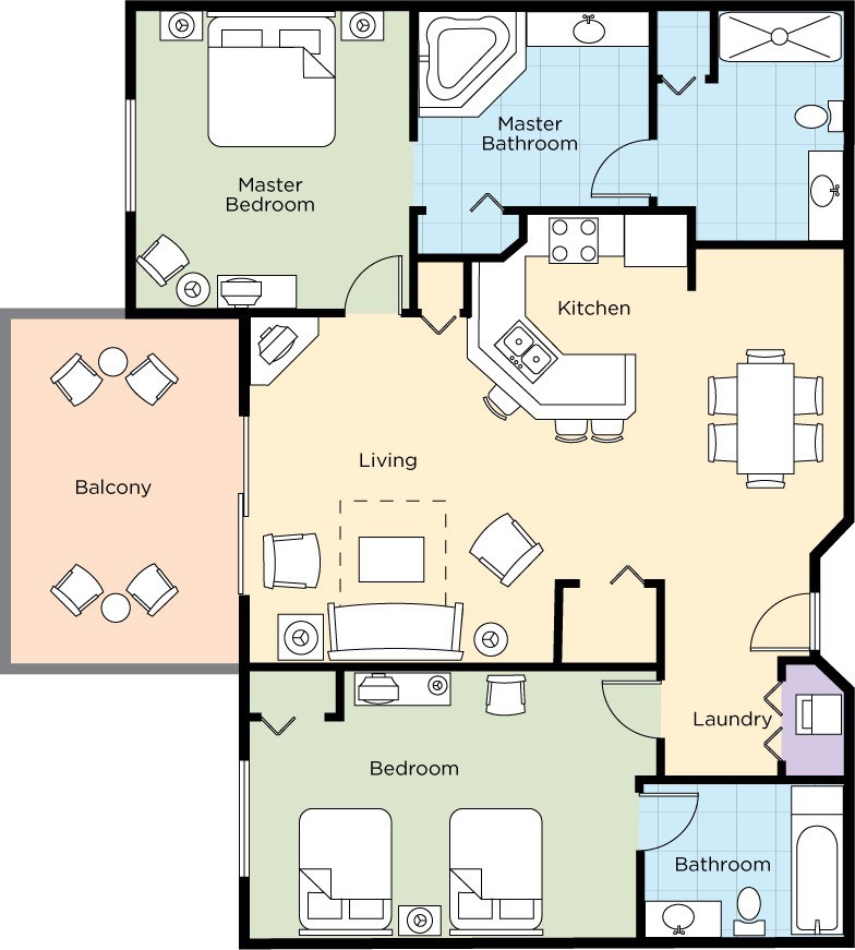 Bonnet Creek Orlando FL – 2BR Deluxe 4 nights Aug 3 – 7