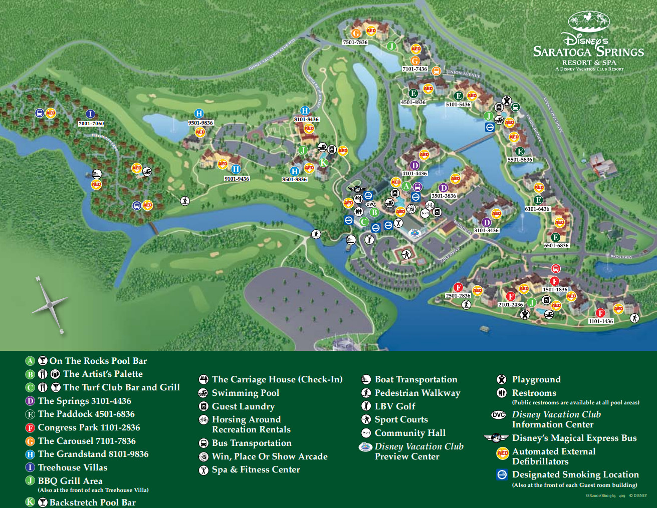 Disney Saratoga Springs Resort DisneyWorld ANY 7 Nights ANY YEAR 3 BR TREEHOUSE