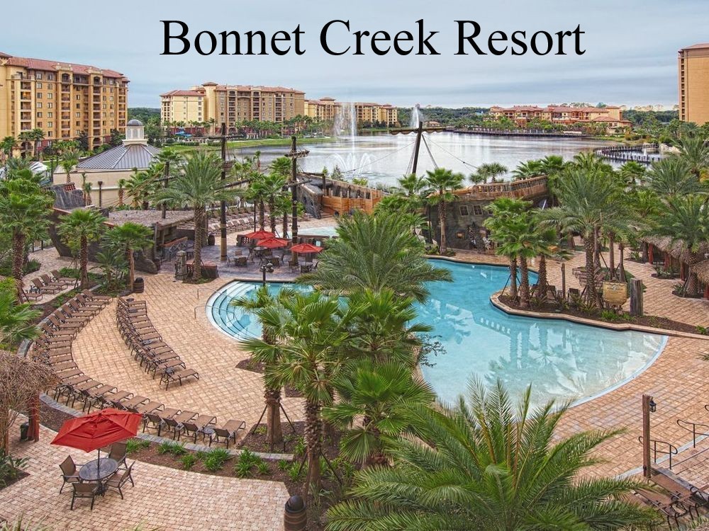 Bonnet Creek Resort near Disney World / 2 bd dlx / 7 nts, August 23- 30