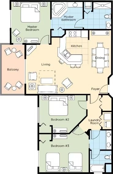 Wyndham Bonnet Creek Orlando 3 BR Deluxe Villa 7 Nights Aug 8-15 Disney Adjacent