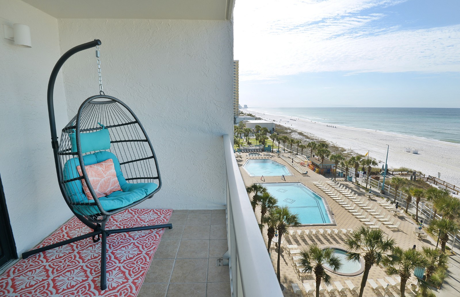 Million Dollar View on the Beach … 1 bd 1/2 bath condo at The Summit in PCB