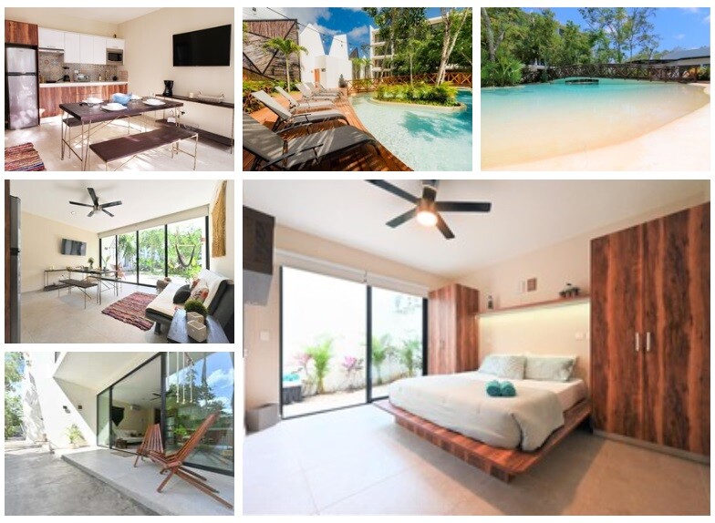 7 Days / 1 Week Stay at DK TULUM, Mexico☀️🕐 1 Bedroom Vacation Condo Rental